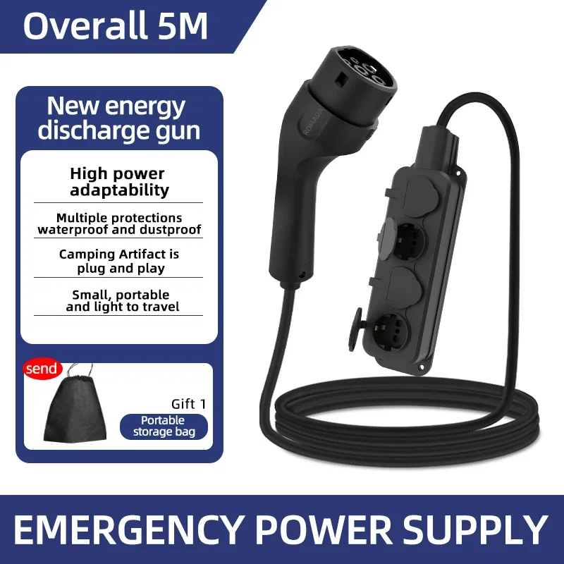 Outdoor Power Plus - Przenośna ładowarka do samochodów elektrycznych 16A