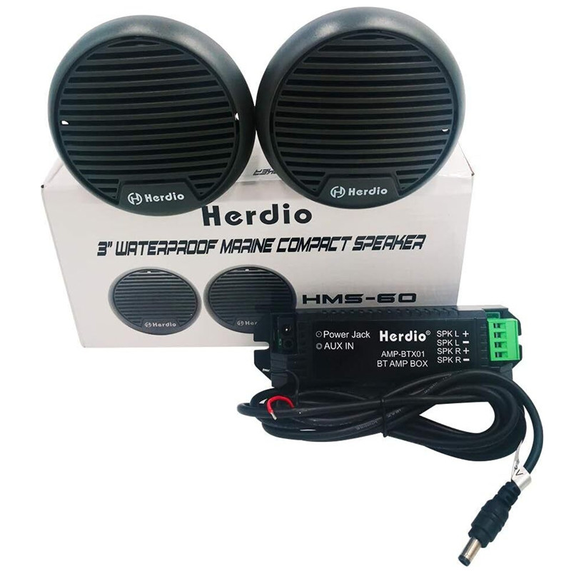 Outdoor Power For Hot Tub - Herdio 2PCS 3'' Bluetooth Głośniki morskie