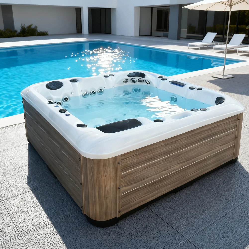 Outdoor Power For Hot Tub - Wanny spa akrylowe Sunrans, 64 mocne