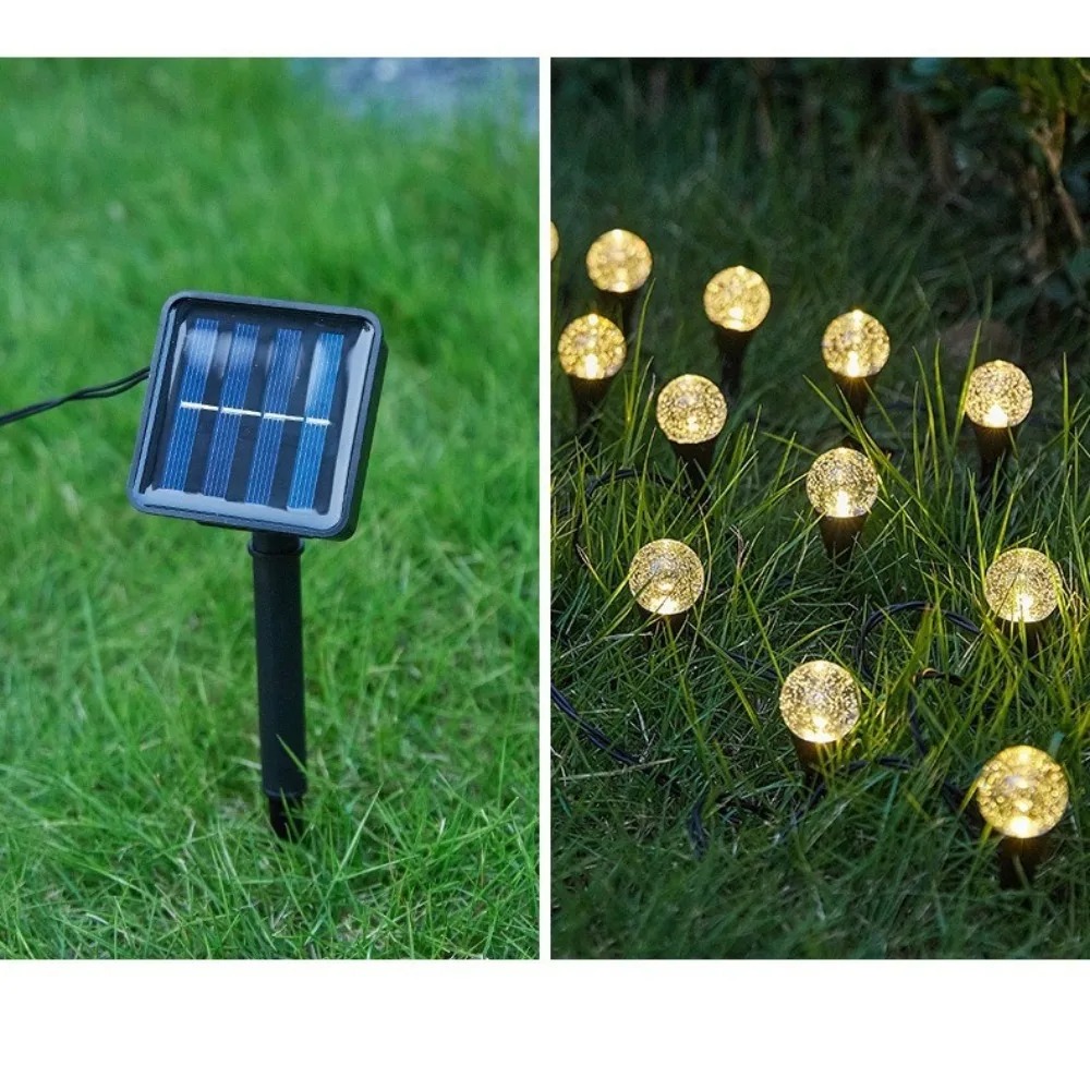 Outdoor Power For Xmas Lights - Zasilane energią słoneczną 5M 20LED Zewnętrzne