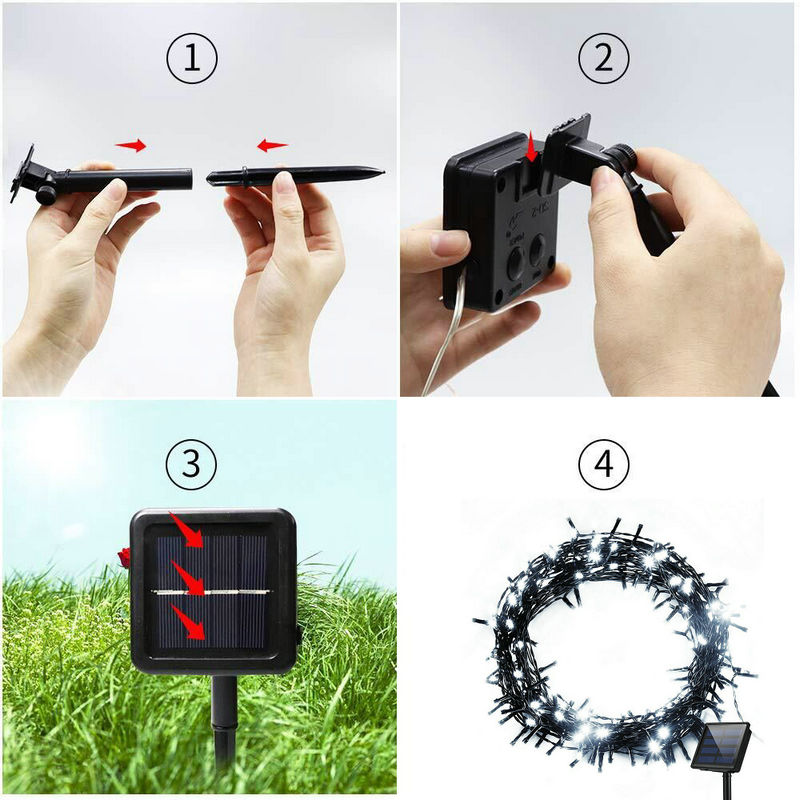 Lampki solarne sznurkowe do og – Outdoor Power For Xmas Lights recenzja i cena