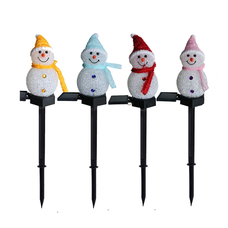 LED Snowman Solar Garden Light – Outdoor Power For Xmas Lights recenzja i cena