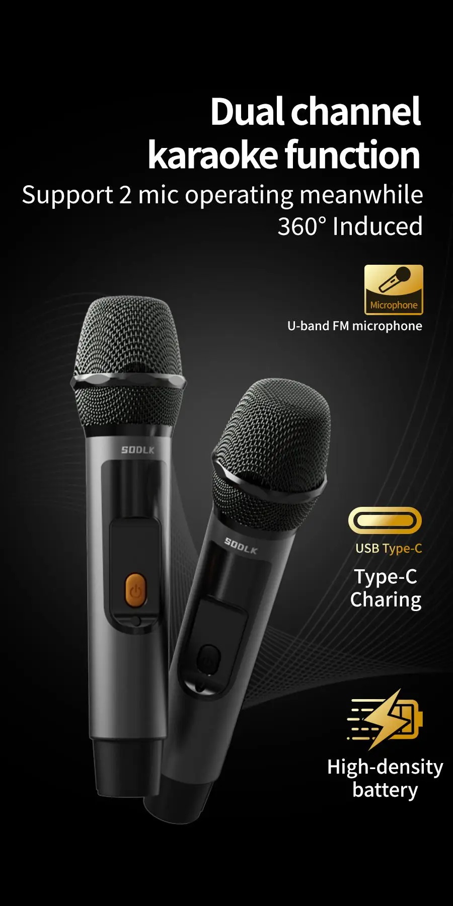 Głośnik karaoke forSODLK S1127 – Outdoor Power Plus recenzja i cena