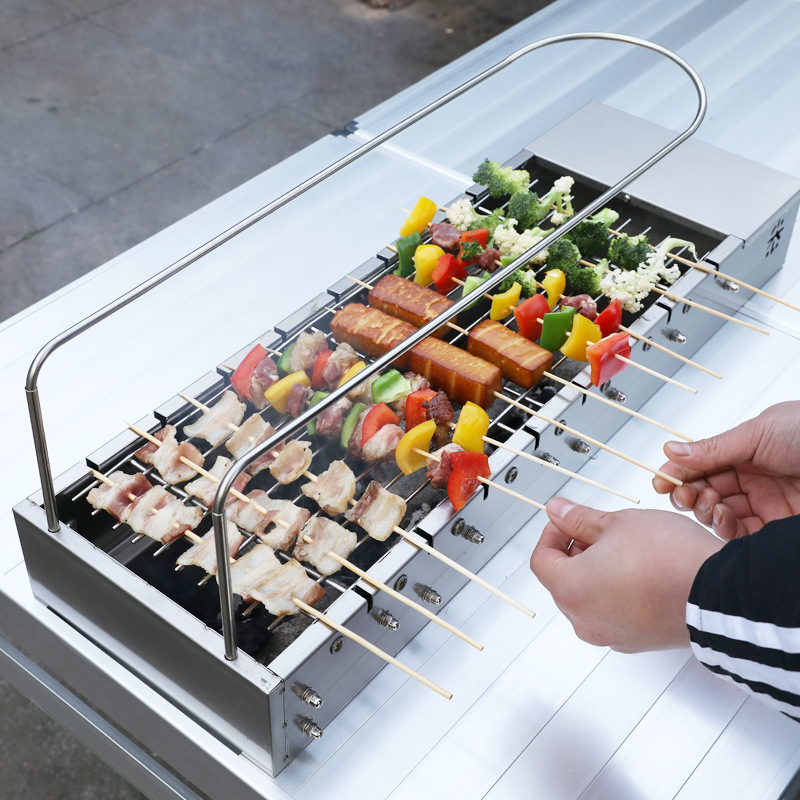 Przenośny Automatyczny Obrotow – Outdoor Power Grill recenzja i cena