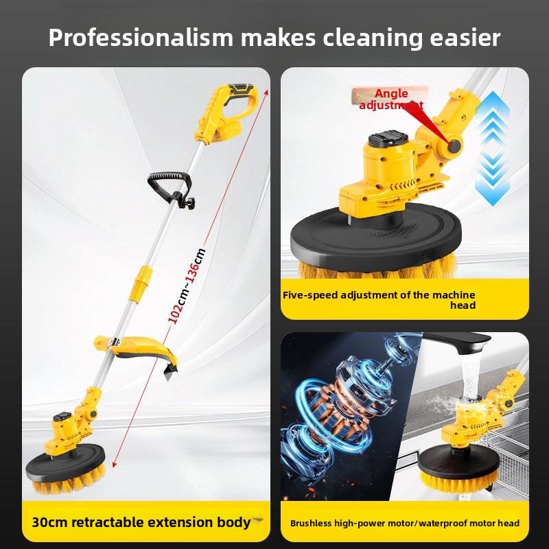 Elektryczna szczotka czyszcząc – Outdoor Power Brush recenzja i cena