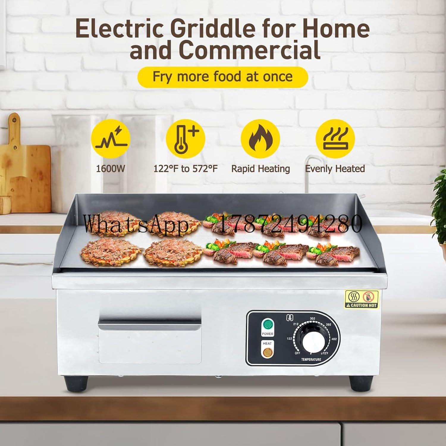 Elektryczna płyta grillowa 76  – Outdoor Power Grill recenzja i cena