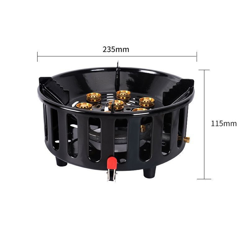 Kuchenka turystyczna 21000W, 7 – Outdoor Power 'Hose' recenzja i cena