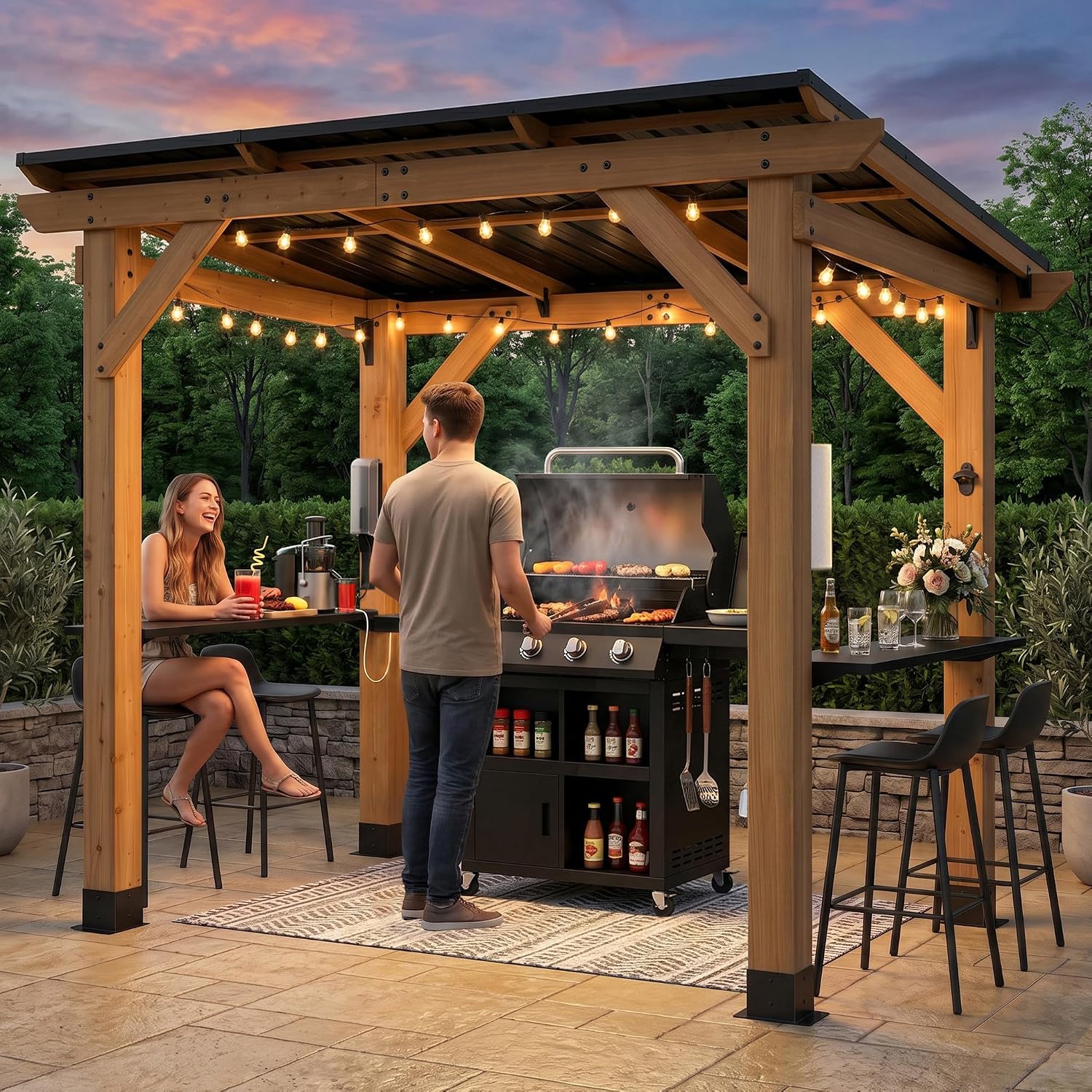 Altana grillowa z drewna cedro – Outdoor Power Grill recenzja i cena